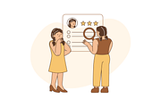 Job Recruitment Illustration, an Object Graphic by Jump Studio (Thumbnail 7 of 12)