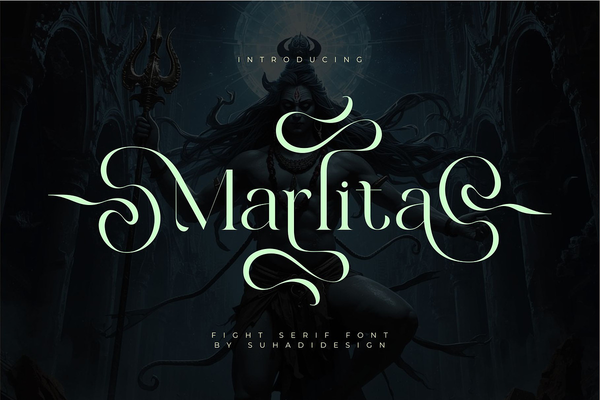 Marlita - Fight Serif Font, a Serif Font by suhadidesign (Photo 1 of 12)