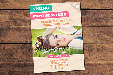 Easter Mini Session Card preview 5
