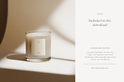 Candle Mockups + Label Mockups, a Packaging Mockup by October November (Thumbnail 2 of 10)