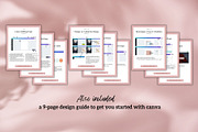 Four Page Media Kit in Pink, a Templates & Theme by ProductiveandFree (Thumbnail 9 of 13)