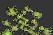 Floating Islands, an Environmental 3D Model by 3Dfancy (Thumbnail 2 of 14)