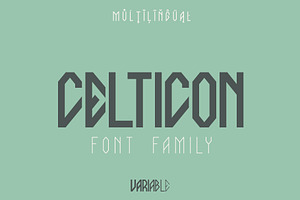 Celticon Font Family