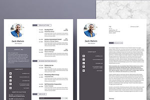 Creative Resume & CV Template