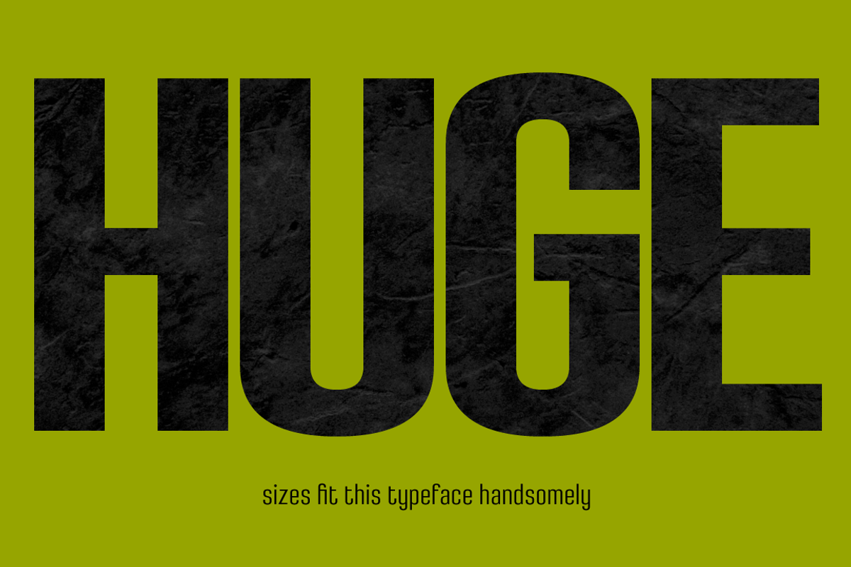 Densa Font Family, a Sans Serif Font by Graviton Font Foundry (Photo 2 of 6)