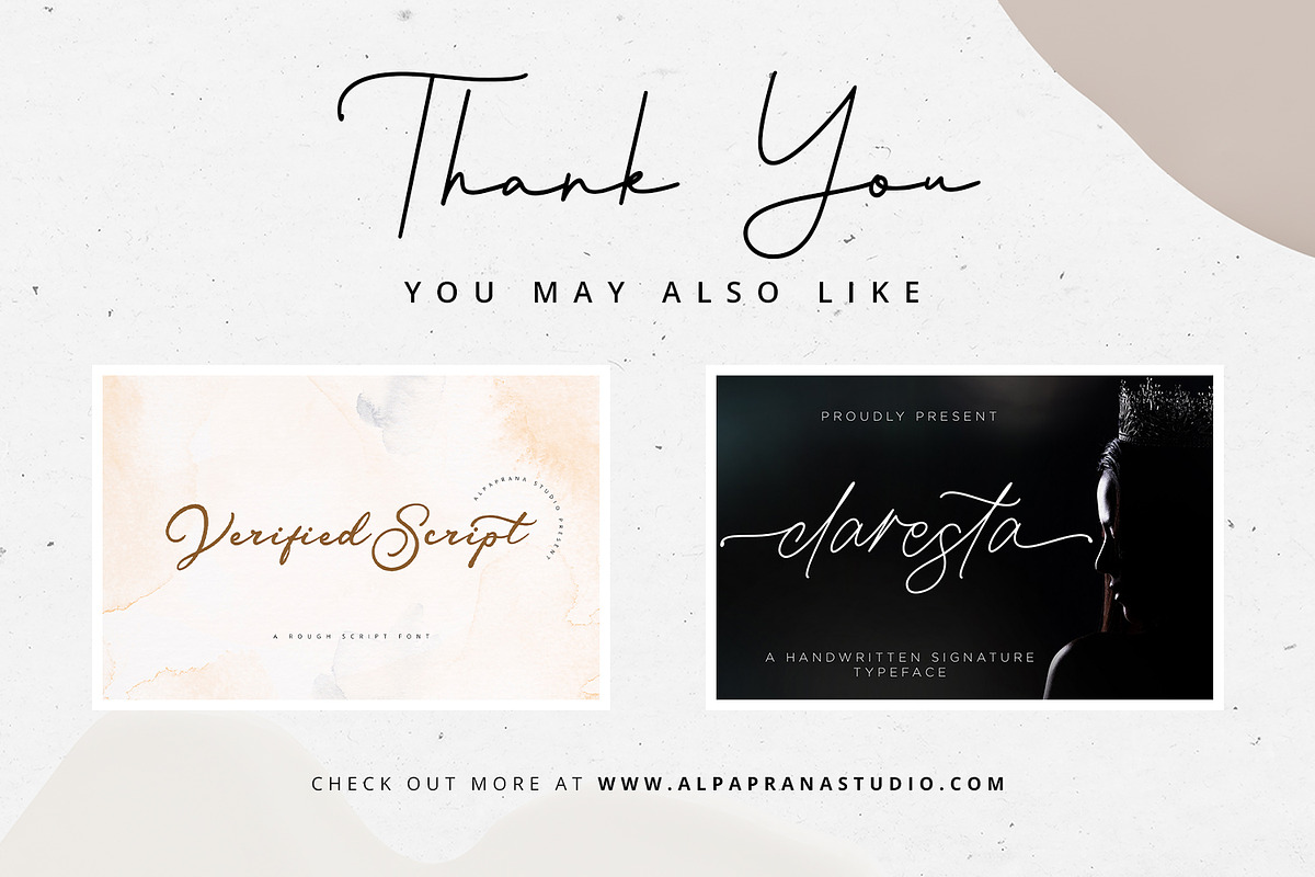 Precious - Signature Font, a Script Font by Alpaprana (Photo 12 of 12)