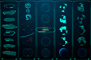 EARTH. Constructor. Design elements, an Object Illustration by ANTON KHRUPIN ART (Thumbnail 3 of 6)