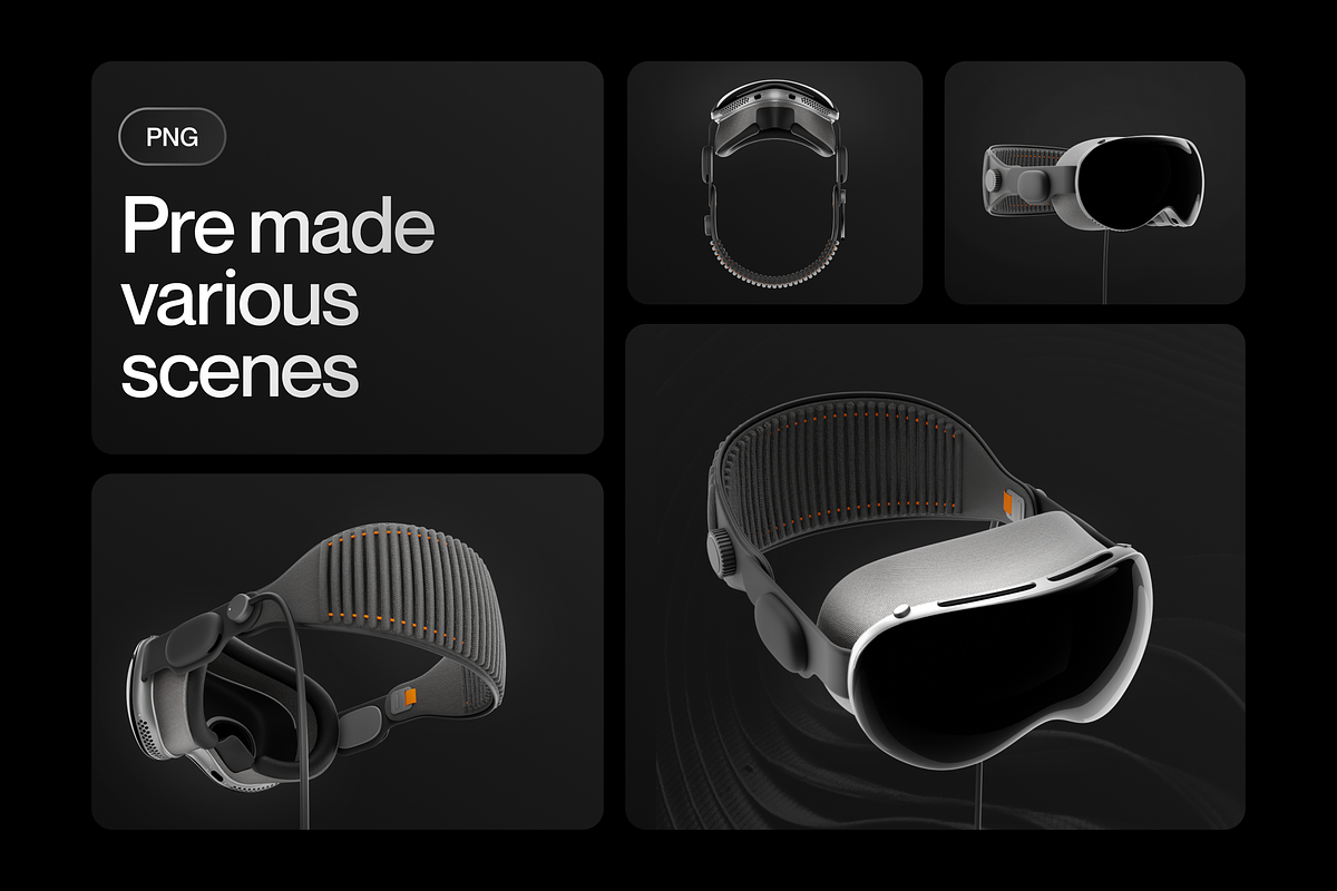 Apple 3D Vision Pro, an Object 3D Model by Illustraly Design (Photo 7 of 8)