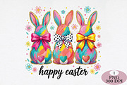 Happy Easter PNG, Coquette Easter, an Illustration by Daily.Designs (Thumbnail 1 of 5)