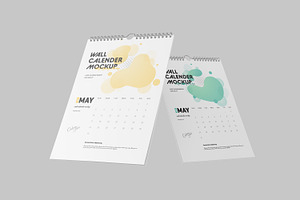 Wall Calendar Mockup