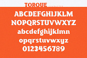 Torque - Serif Font, a Serif Font by Alpaprana (Thumbnail 8 of 10)