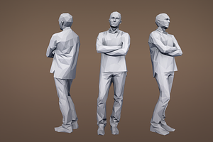 Lowpoly People Casual Pack Volume 1