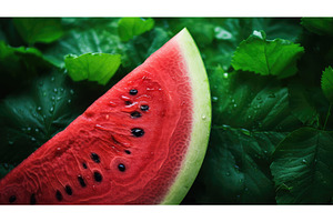 slice nature watermelon background, a Background Photo by pikepicture