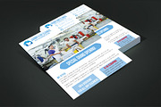 Laundry & Dry Cleaners Flyer V-02, a Flyer Template by PenciGraphics (Thumbnail 1 of 2)