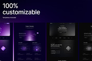 Astra- SaaS Landing Page Template, a Landing Page Template by Base Design Studio (Thumbnail 2 of 4)