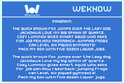 Microphone Check font, a Sans Serif Font by weknow (Thumbnail 6 of 8)