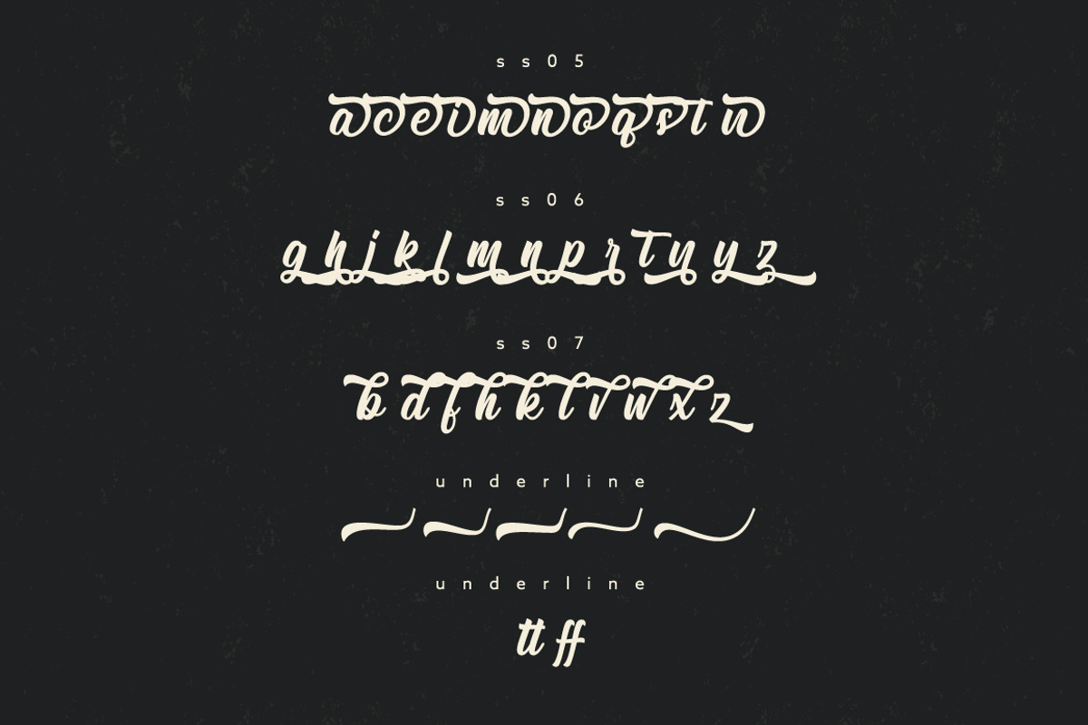 Rhythm - Script Brush Font, a Script Font by Mayofont (Photo 9 of 10)