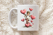 Valentines Cupid Clipart, an Illustration by OK Design (Thumbnail 6 of 6)