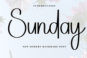 Sunday, a Handwritten Font by FreshTypeINK (Thumbnail 1 of 8)