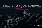 Hallysoon Script Monoline, a Script Font by MC Creative (Thumbnail 5 of 7)