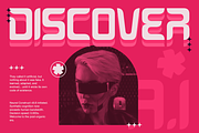 Corptic - Futuristic Modular Display, a Sans Serif Font by Pandeka Studio (Thumbnail 4 of 9)