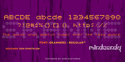 Skannerz™, a Font by MINDCANDY (Thumbnail 1 of 3)