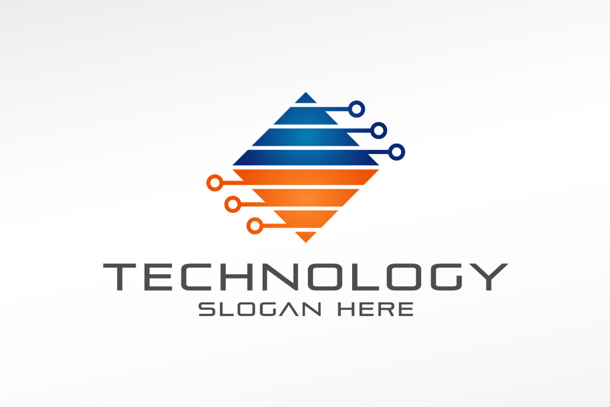 Technology Logo, a Branding & Logo Template by wakgraphic (Photo 1 of 3)