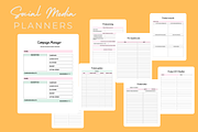 Social Media Content Planner, a Stationery Template by Local Marketing Templates (Thumbnail 6 of 6)