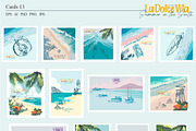 Summer in the South, a Seasonal Illustration by Collection by VY (Thumbnail 11 of 13)