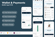 Wallet & Payments Mobile App UI Kit, an UI Kit Template by Betush (Thumbnail 3 of 3)