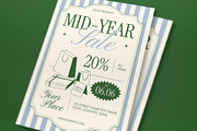 Mid Year Sale Flyer, a Flyer Template by graphicook (Thumbnail 2 of 3)