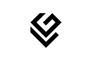 GL LG Logo Design, a Branding & Logo Template by xcoolee