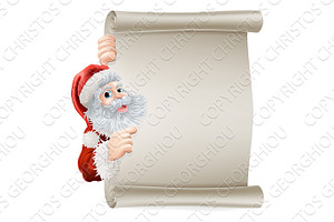 Santa Christmas Poster