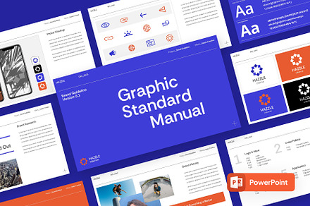 Creative Brand Guidelines Powerpoint, a Presentation Template by rgbryand