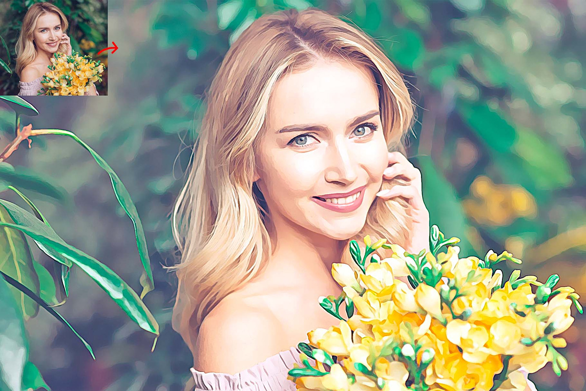 Oil Paint, an Action Add-On by MRI STUDIO (Photo 7 of 11)