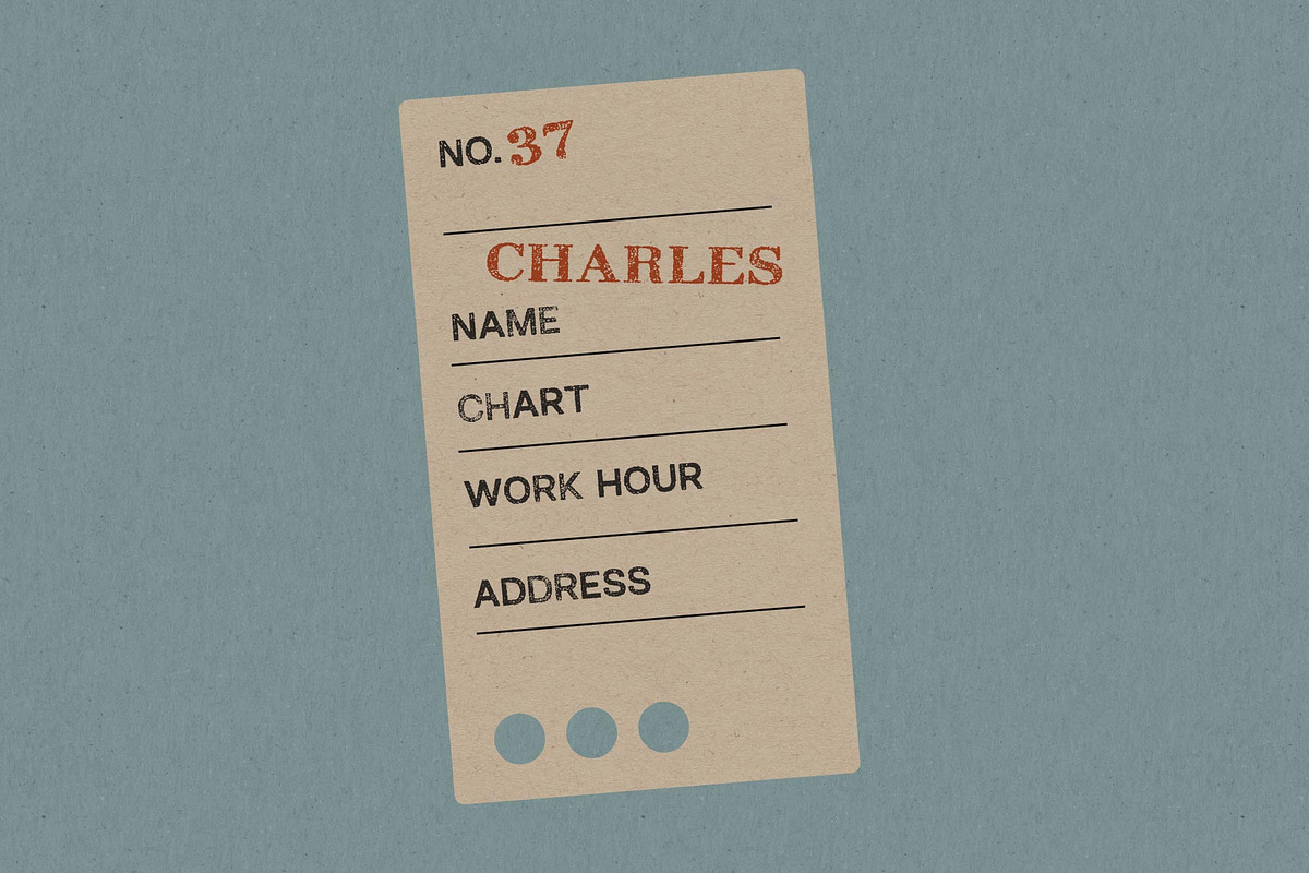 Archivers; Old Print All Caps Fonts, a Sans Serif Font by Eko Bimantara (Photo 7 of 10)