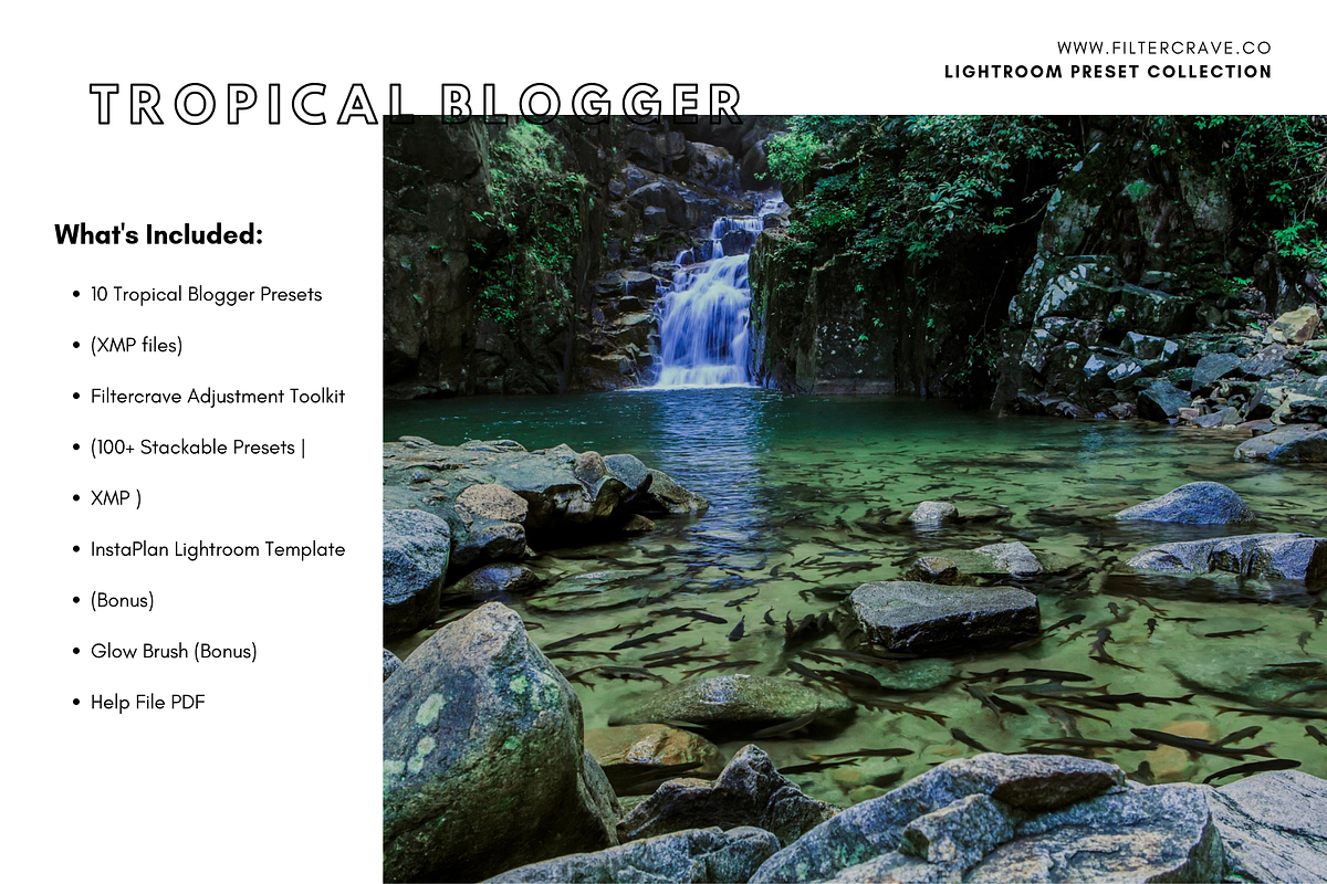 Tropical Lightroom Presets Instagram, an Action Add-On by Filtercrave (Photo 6 of 9)