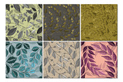 Botanical seamless patterns, a Pattern Graphic by BAGIRA | Studio (Thumbnail 7 of 8)
