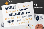 Mystery Halloween clipart collection, an Illustration by Kate Art (Thumbnail 4 of 10)