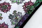 6 seamless patterns with succulents, a Pattern Graphic by AV Design (Thumbnail 4 of 8)