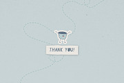 Waste sorting stickers, a Decorative Illustration by Popova (Thumbnail 6 of 6)
