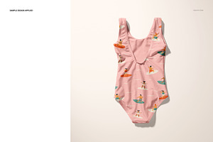 Baby Swimsuit Mockup Set 26/LFv.2