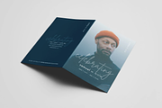 Funeral Program Template Canva, a Card Template by frommakertomaker (Thumbnail 3 of 4)