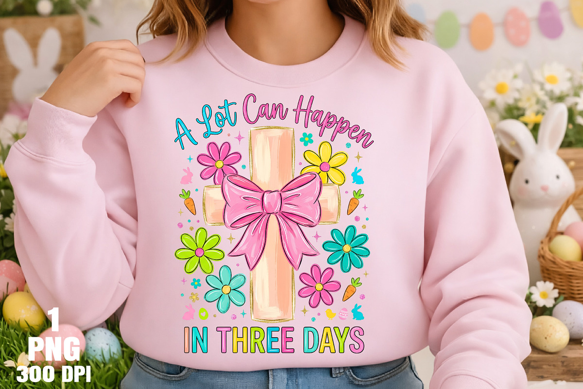 A Lot Can Happen in 3 Days PNG Easte, an Illustration by Daily.Designs (Photo 3 of 5)