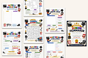 Filmmaking Workbook for Kids, a Stationery Template by Designmela01 (Thumbnail 4 of 5)