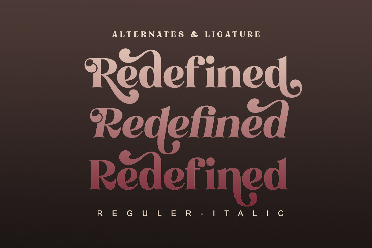 Bedross - Modern Elegant Serif, a Serif Font by Qweera Studio (Photo 5 of 12)