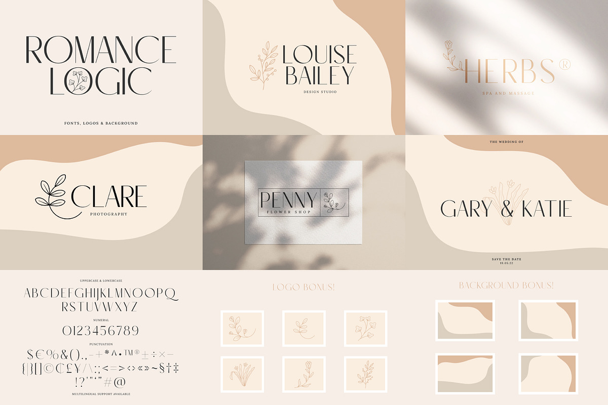 The Modern & Unique Font Bundle #02, a Serif Font by Prioritype Co (Photo 10 of 17)