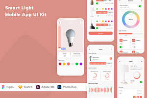 Smart Light Mobile App UI Kit