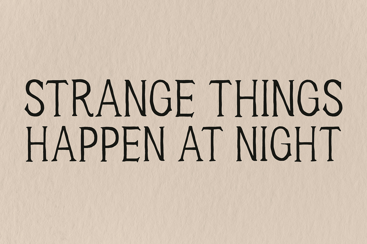 Broomstick Dark Romantic Font, a Handwritten Font by BilberryCreates (Photo 7 of 8)