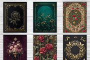 Victorian Floral Book Cover Bundle, a Brochure Template by LA Design (Thumbnail 5 of 10)